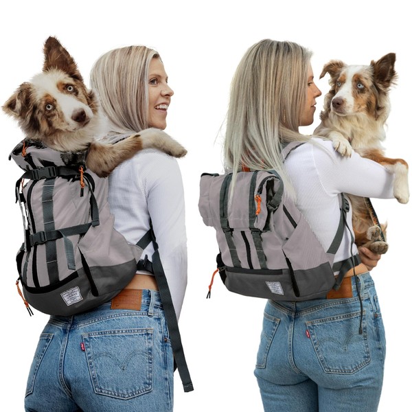 K9 Sport Sack | Dog Carrier Adjustable Backpack (Large, Urban 3 - Concrete)