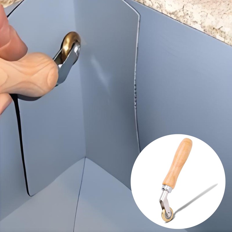 Wjelet Brass Penny Roller, Welding Handheld Roller, Single Ply Roofing