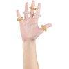 newgen medicals Massage Ring:10 Set Acupressure Finger Massage Rings Gold