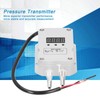 Differential Pressure Transmitter 0‑0.5kpa Digital Display Wind Detection Silver 4‑20mA