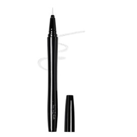MAEPEOR Waterproof Liquid EyeLiner Smudge-Proof & Transfer-Resistant Ultra-Fine Eyeliner Pen Stay All Day Makeup with Fine Brush Tip Lasting Satin Finish (05 Platinum Silver)