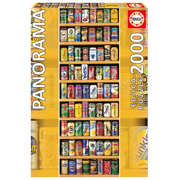 Soft Cans Panoramic Puzzle - 2000 Piece