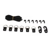 16.4inch Kayak Deck Rigging Kit Stretch String Rope With Hooks