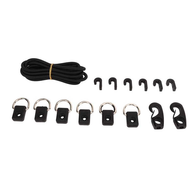 16.4inch Kayak Deck Rigging Kit Stretch String Rope With Hooks