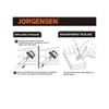 Jorgensen Corner Easing Plane 70740, 6.5-inch, 45-Degree Chamfer Blade, Aluminum