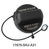 Ynovvo 17670-SHJ-A31 Tapa de gasolina de repuesto