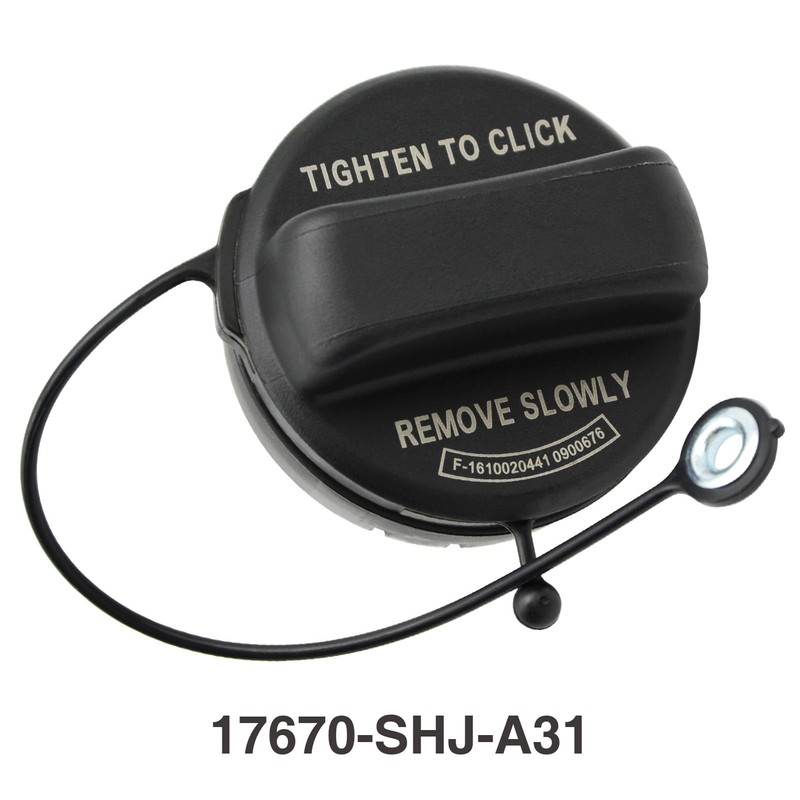 Ynovvo 17670-SHJ-A31 Tapa de gasolina de repuesto