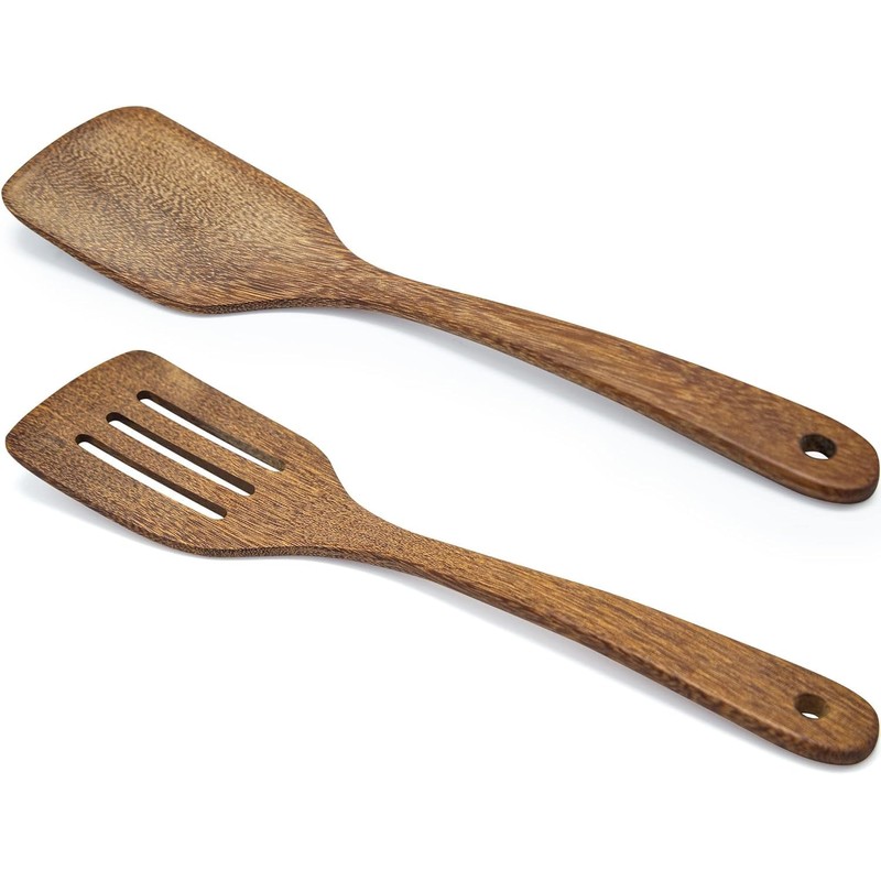 Wooden Spatula for Cooking 12 Inches Long Hand Wood Spatula