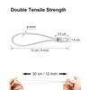 WMZOBH Small Bungee Cords with Hooks 6 Inch, 50 Pcs