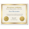 PaperDirect Cream with Gold Foil Pristine Specialty Certificates, 8½ x11,