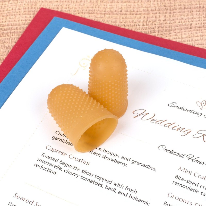 Swingline Rubber Finger Tips, Medium, Size 11-1/2, Finger Cots, 12