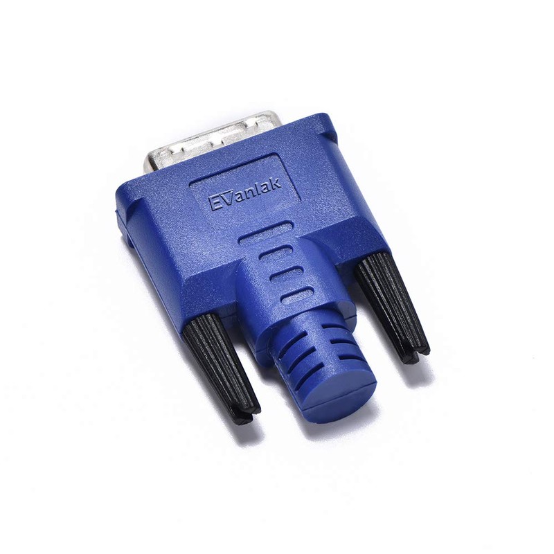 Evanlak DVI Dummy Plug Functionally Stable Dummy Plug Headless Ghost