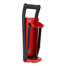 Can Crusher 500ML, Smasher with Red Steel Rubber Handle Plastic Bottle Recycling Tool with Opener, to Use and Convenient