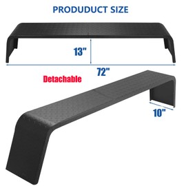 GarveeTech Trailer Fenders, Detachable Heavy Duty Plate Steelfenders for 13"-15" Wheels Tandem Axle Trailer, 2Pcs