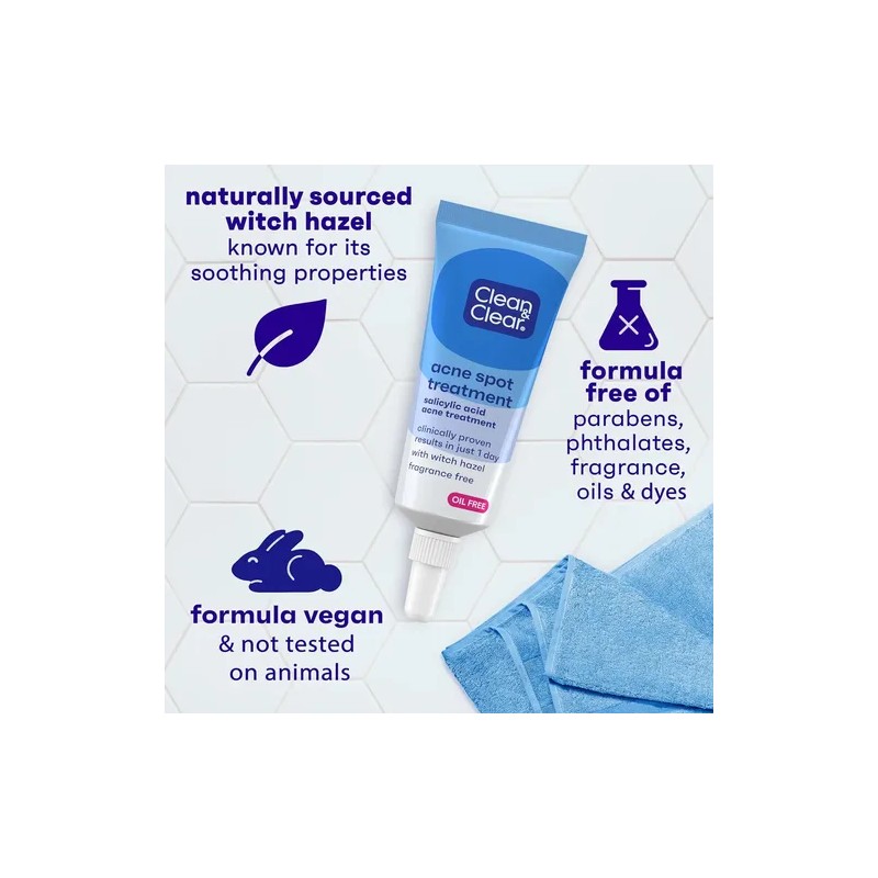 Clean & Clear Tratamiento Localizado Para Acné 22 Ml