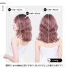 TefuRe H-6132-Nbk Wig, Medium, Long Bangs, Wig, Women, Loose Wave,