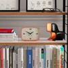 NEWGATE® Brooklyn Alarm Clock | Rectangular Retro Design | Pumpkin