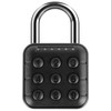​​​​​Combination Lock 6 Digit Password Combo Locker Lock, Aluminum Alloy