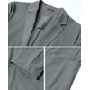 TASOGARA Men's Wrinkle Resistant Ultra Thin Ice Silk Suit Jacket,