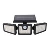 Outdoor Motion Sensor Light Solar Powered 3 Adjustable Heads IP65