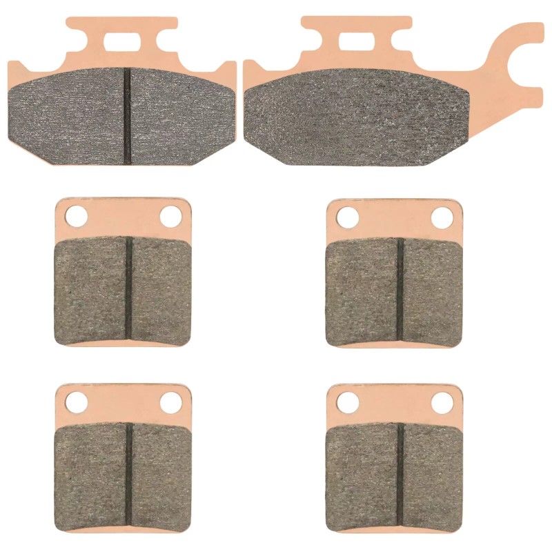 Caltric Brake Pads for Yamaha Kodiak 400 YFM400 Front Rear