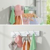 Wall Mounted Clothes Drying Rack for Laundry 23.6", Folding Clothes