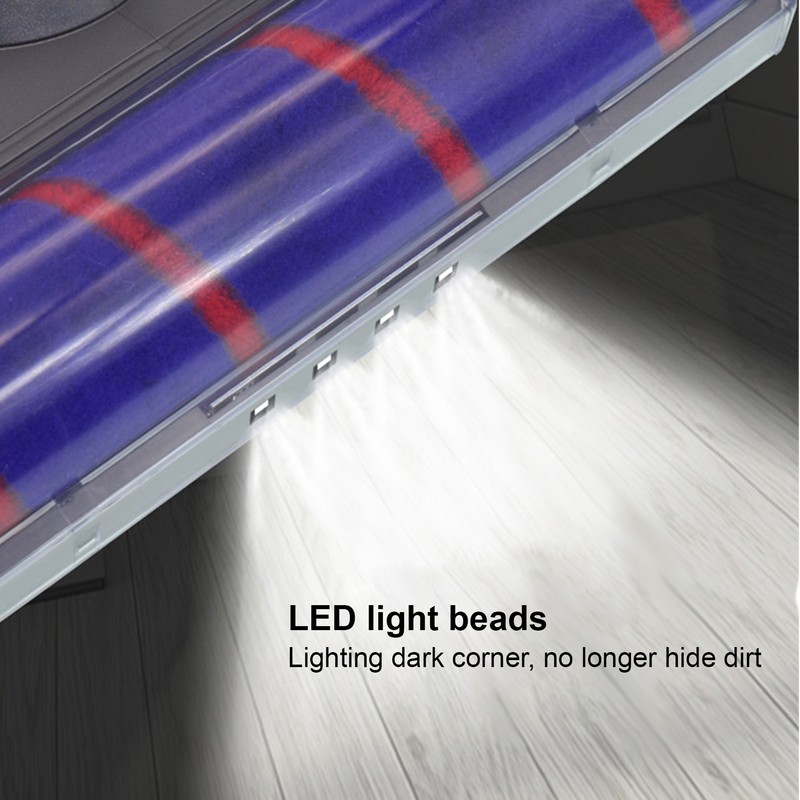 Vacuum Cleaner Soft Cleaner Head Flannelette Roller Cleaner Head Replacement