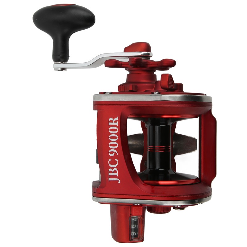 Fishing Reel 3.6:1 Ratio Drum Reel 7/14 Resistance with Line