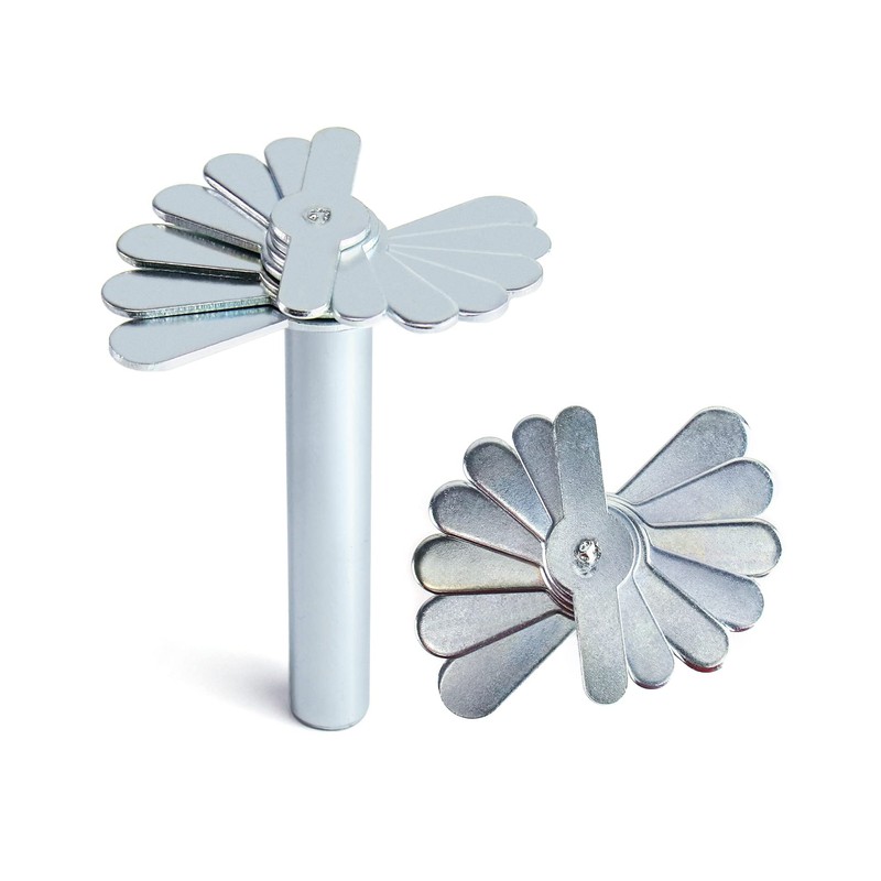 QWORK Cork Rubber Stopper Borer Tool, 7 Piece Cork Borer