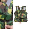 Camouflage Adult Boating Swimming Life Jacket Buoyancy Aid Polyester Floating