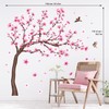 DECOWALL SG4-2306 Cherry Blossom Tree Wall Stickers Decals