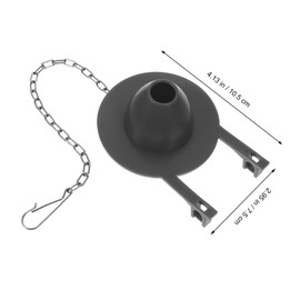 Operitacx 2pcs PVC Toilet Flapper Cover Single Row Type Flapper for Efficient Flush Easy Installation Toilet Tank Accessory Reliable Water Seal to Prevent Overflow