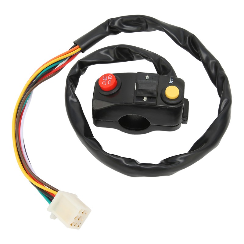 Motorcycle Handlebar Switch Universal 7/8in Motorbike Handle Bar Accessory DC
