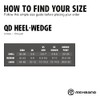 Rehband QD Heel Cushions, 1 Pair, Gel Heel Wedge to