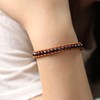 KELITCH Evil Eye Bracelets Crystal Beads Wrap Bracelets Stackable Leather