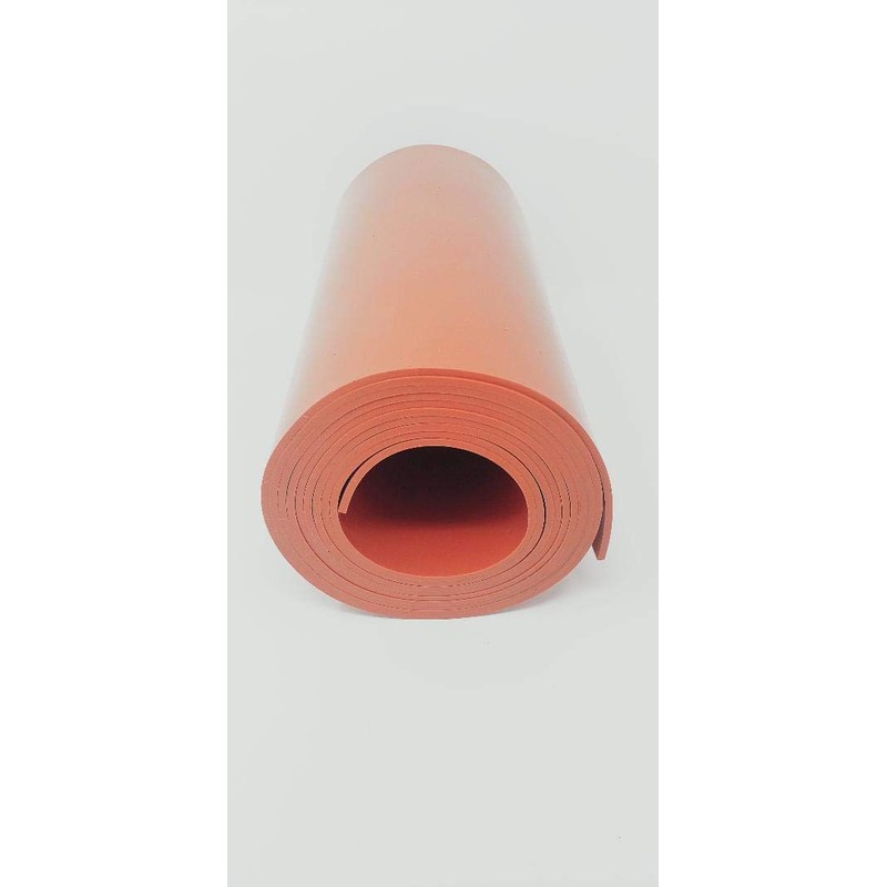 .0625" 12" x 24" Silicone Rubber Sheets 60A Medium Hardness