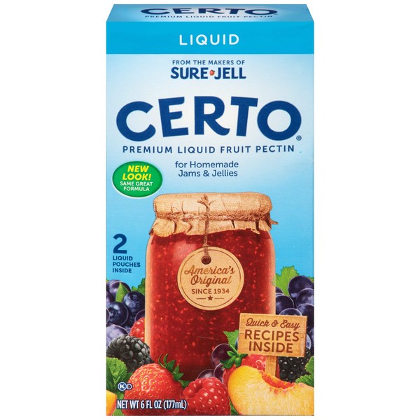 Sure Jell Certo Premium Liquid Fruit Pectin, 6 oz