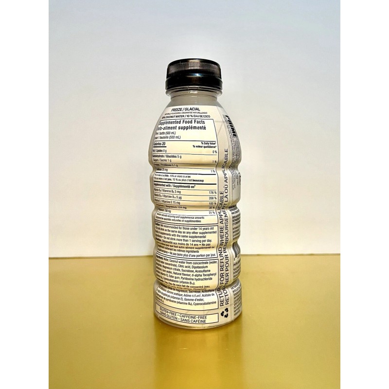 Prime New Exclusive White & Red Toronto Raptors PRIME Hydration