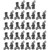 BULLDOG (36 Pieces Spring Grip Organizer for Brooms, Mops, Rakes