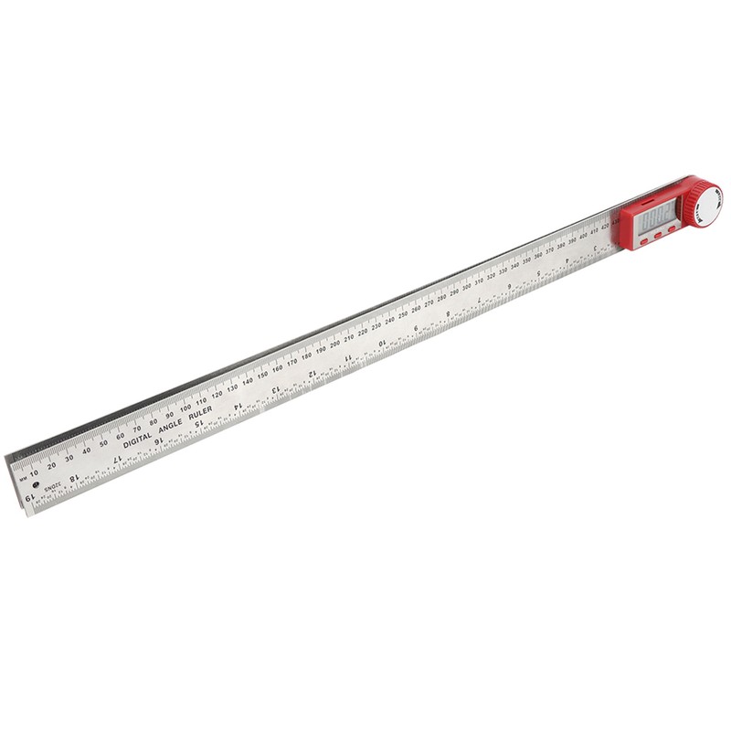 Digital Ruler Stainless Steel Electronic Ruler 360 Degree Measuring Tool