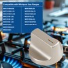 W11517331 W11117415 Range Surface Burner Knob Compatible with Whirlpool Electric