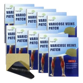 Parches para várices 100 pzs | alivio de dolor venas varicosas con hierbas