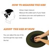 Lisianthus Men & Women Vintage Wide Brim Fedora Hat with