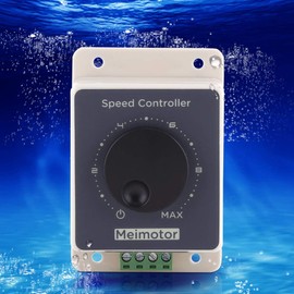 DC 10-60V 20A Motor Speed Control, PWM Regulator, Speed Controller, Continuous Rotary Switch, Waterproof Shell Speed Controller