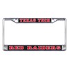 TEXAS TECH Red Raiders Chrome License Plate Tag Frame