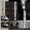 ZHICHUANGW [Tap Drill Set] Drill Tap, Torsion Tap Set, 6-Piece