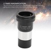 Barlow Lens 2X 1.25in Fully Multi Coated Metal Telescope Eyepiece