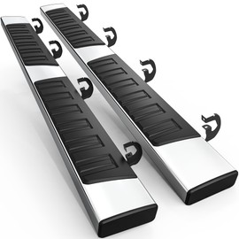 AUTOSAVER88 6.5 Inches Running Boards Compatible with 2009-2014 Ford F150 Super Crew Cab, Side Steps Nerf Bar
