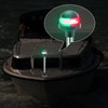 CLGMarine Bow Light,Boat Navigation Lights Red And Green Led,Light Pole