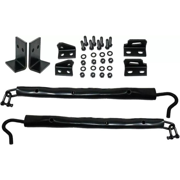HMMWV Tailgate Chain Set With Hardware Humvee M998 M1152 M1123